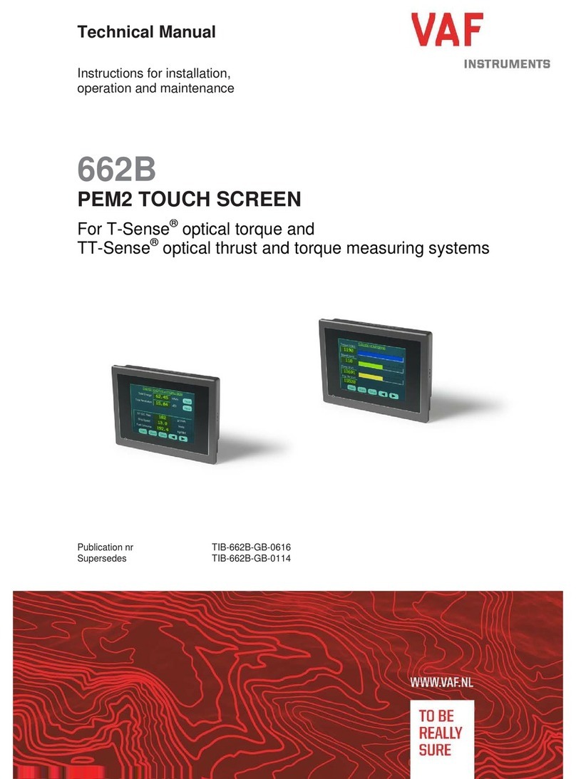 VAF instruments PEM2 Technical manual