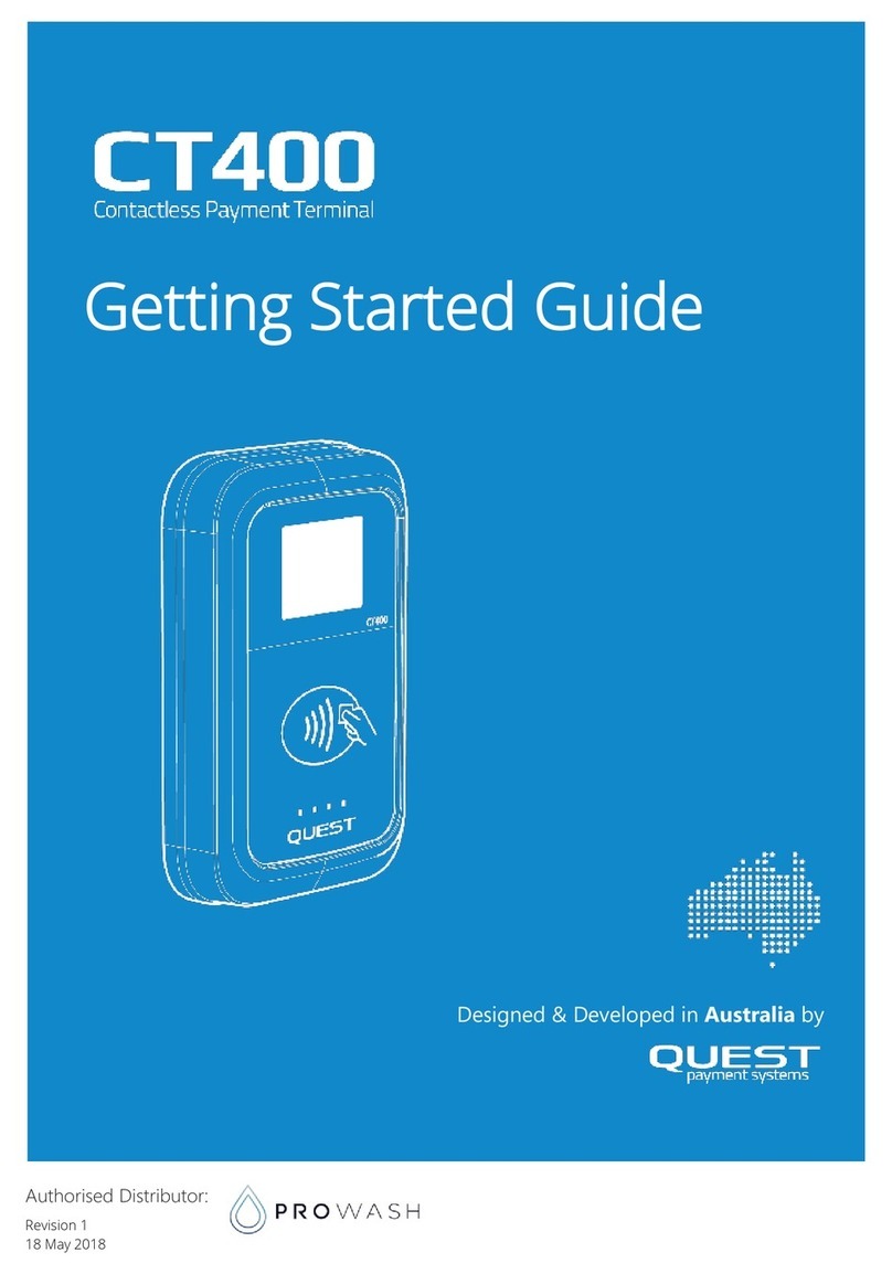 Quest Engineering CT400 User manual