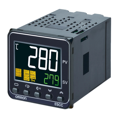 Omron E5CC-T User manual