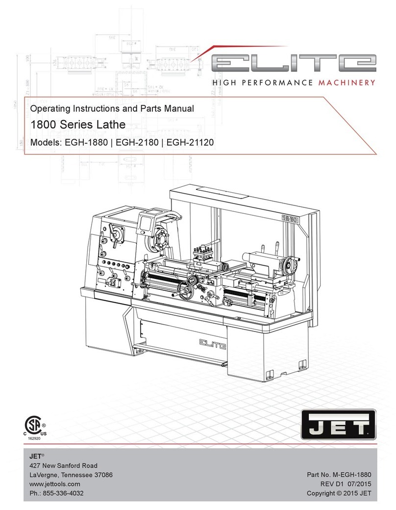 Jet Elite EGH-1880 Service manual