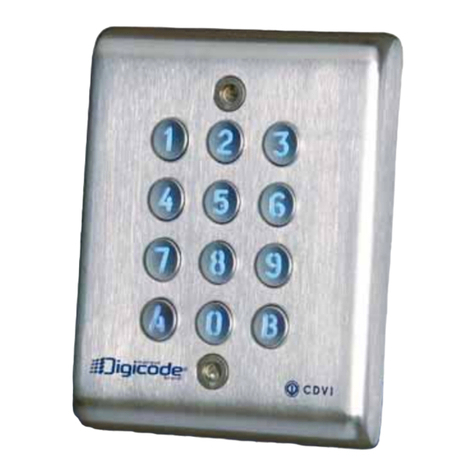 CDVI KCIN User manual