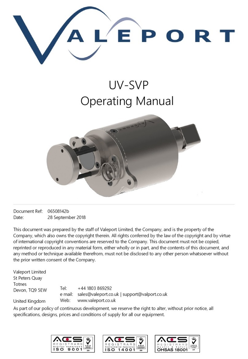 Valeport UV-SVP User manual