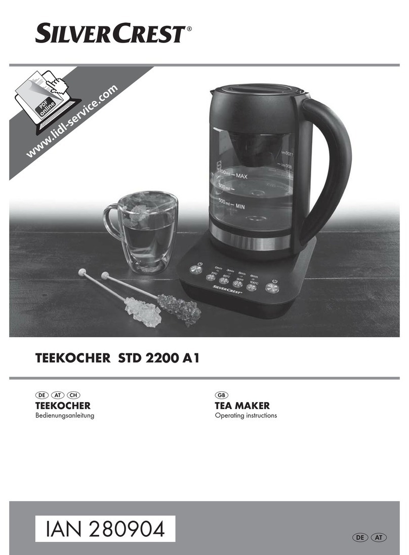 Silvercrest STD 2200 A1 operating instructions Silvercrest STD 2200 A1 operating instructions