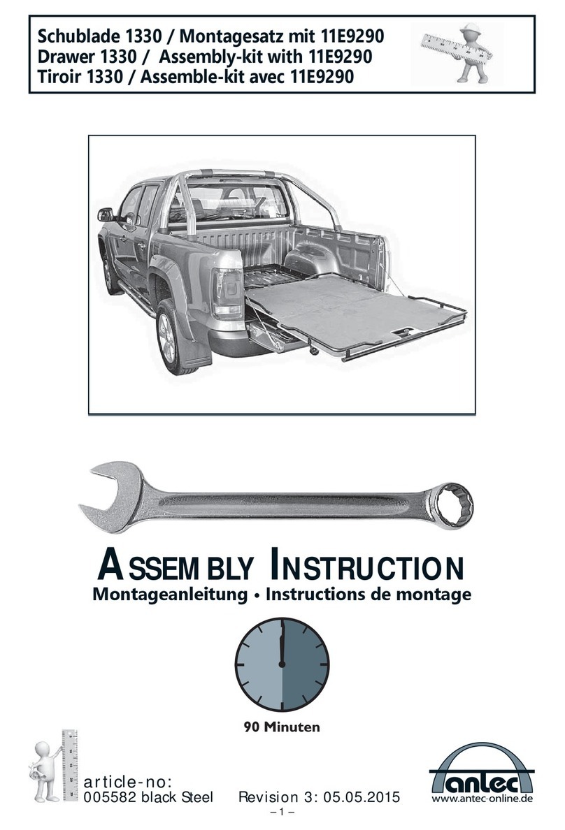 Antec Drawer 1330 Assembly instruction