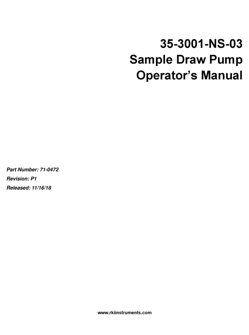 RKI Instruments 35-3001-NS-03 User manual