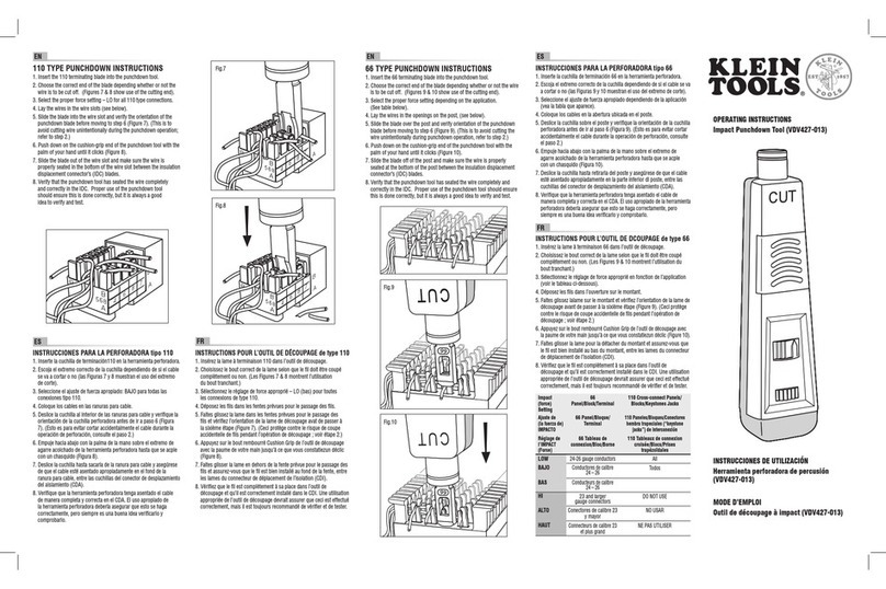 Klein Tools VDV427-013 User manual