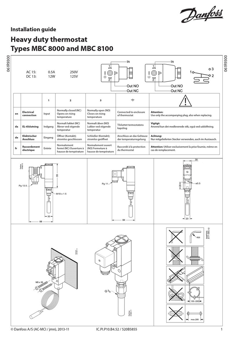 Danfoss MBC 8000 installation guide