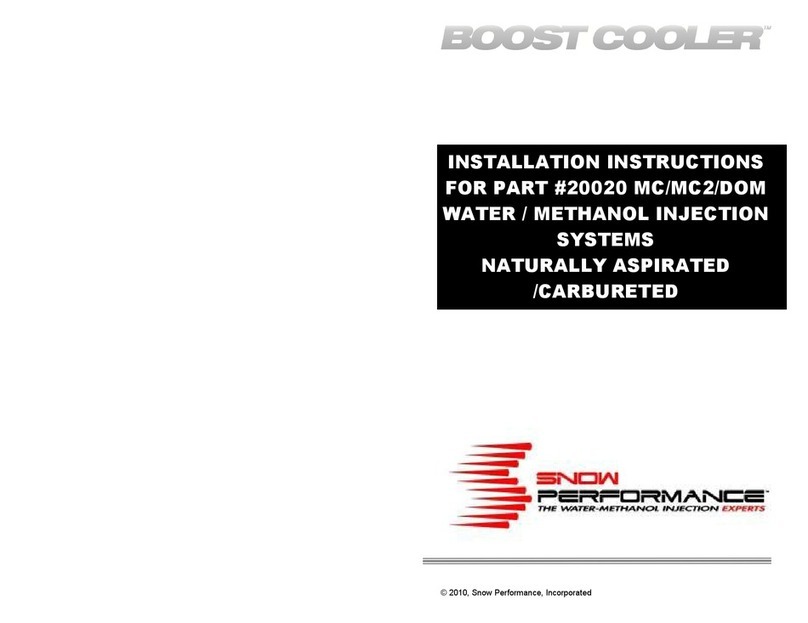 Snow Performance 20020 User manual