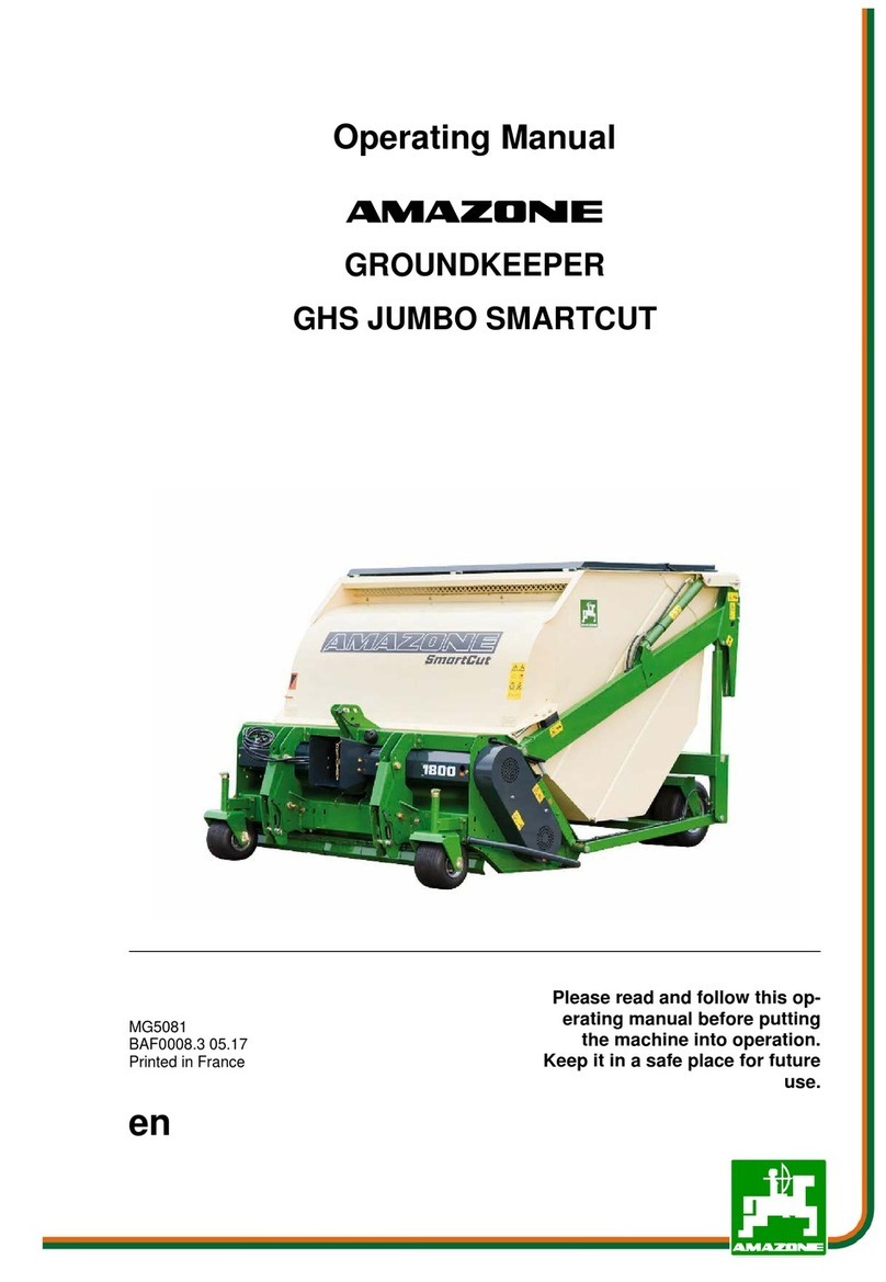 Amazone Groundkeeper Jumbo SMARTCUT User manual