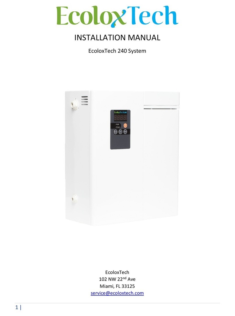 EcoloxTech 240 Operating and maintenance instructions