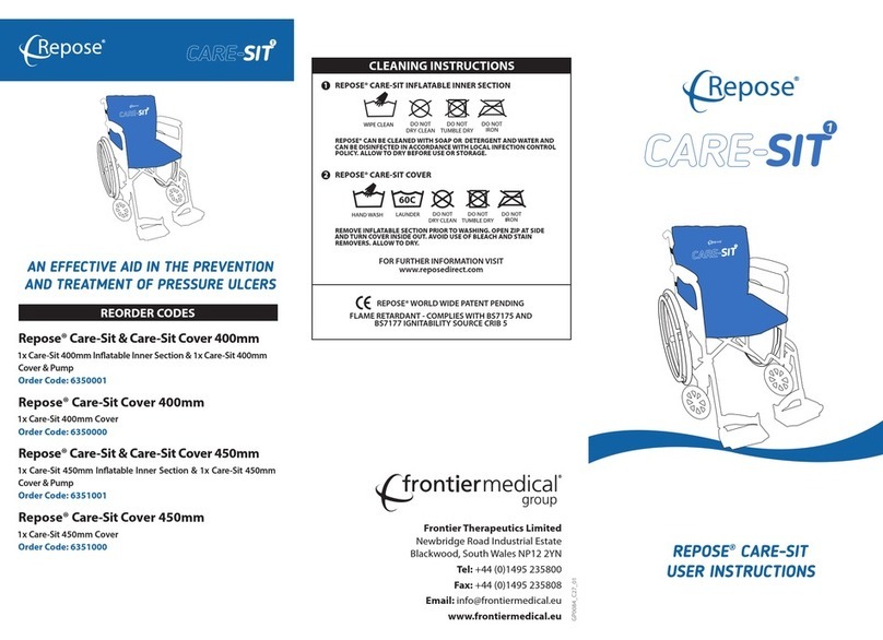 Repose CARE-SIT User instructions