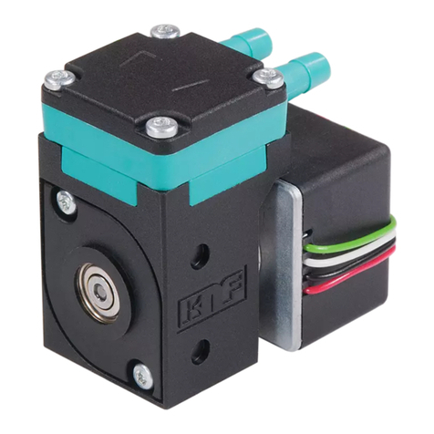 KNF NF 10 DC series operating instructions