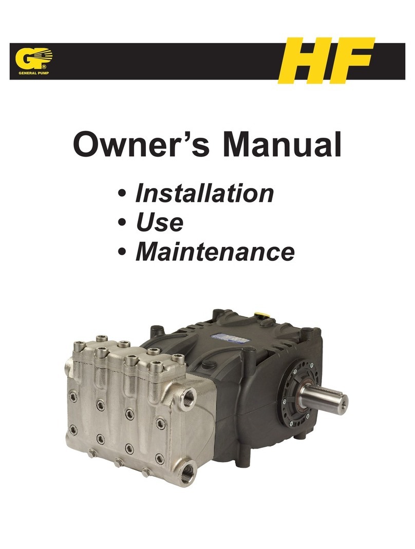 General Pump HF18A User manual