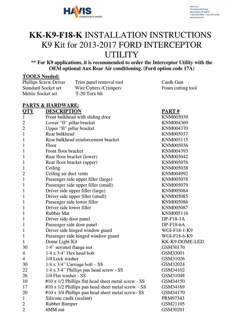Havis KK-K9-F18-K Service manual