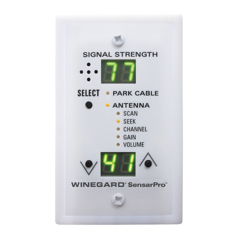 Winegard SensarPro User manual