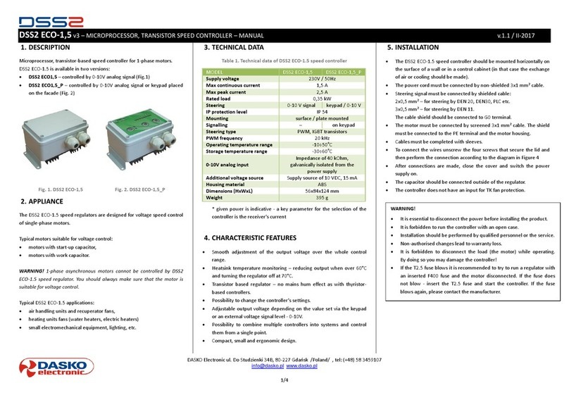 DSS2 ECO-1,5 manual