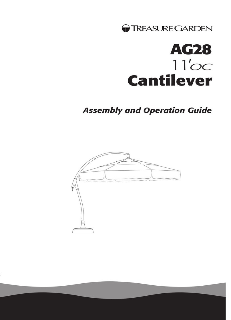 Treasure Garden AG28 Series Assembly and operation guide