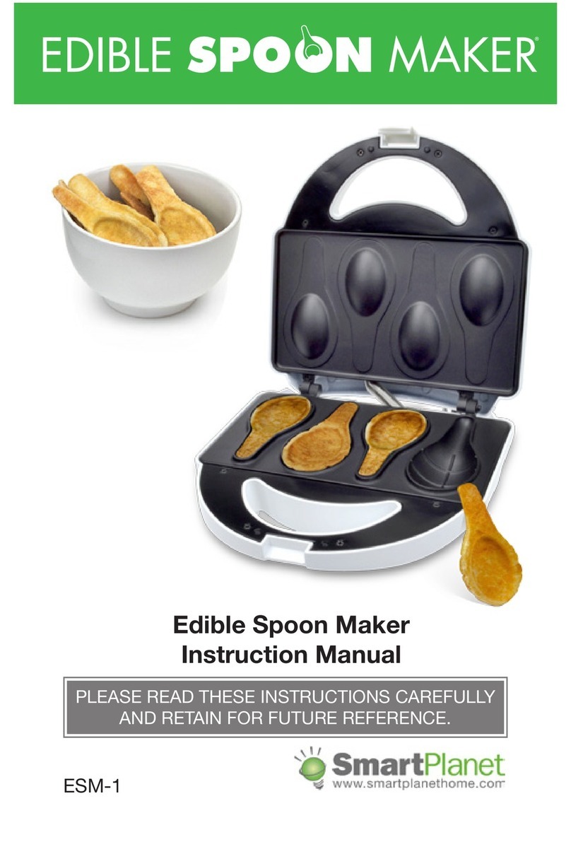Edible Spoon Maker ESM-1 instruction manual