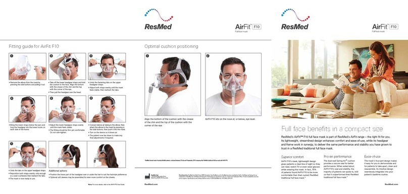 ResMed AirFit F10 user guide