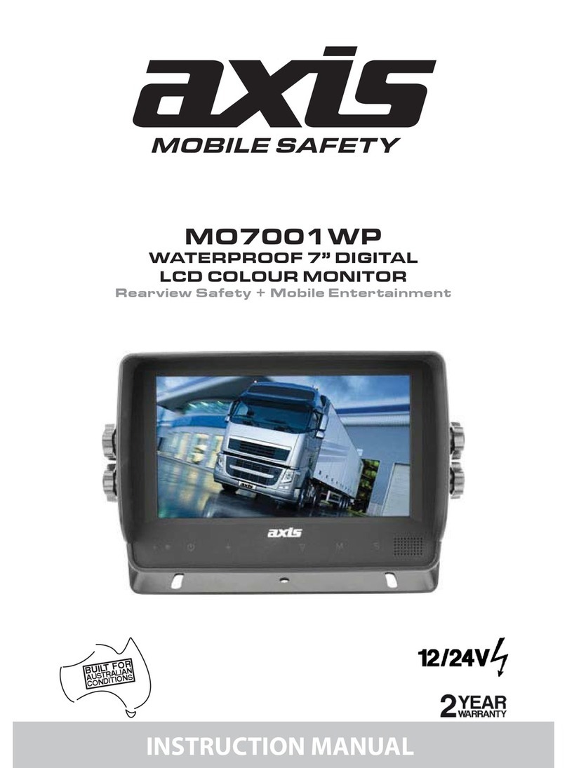 Axis MO7001WP User manual