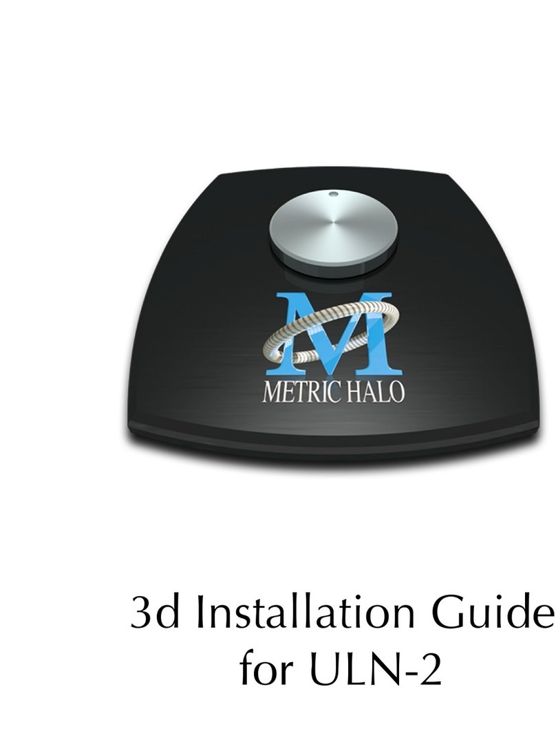 Metric Halo ULN-2 3D installation guide