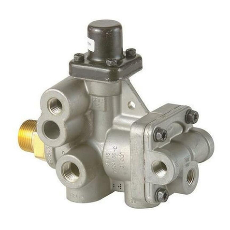BENDIX SR-5 TRAILER SPRING BRK VALVE User manual