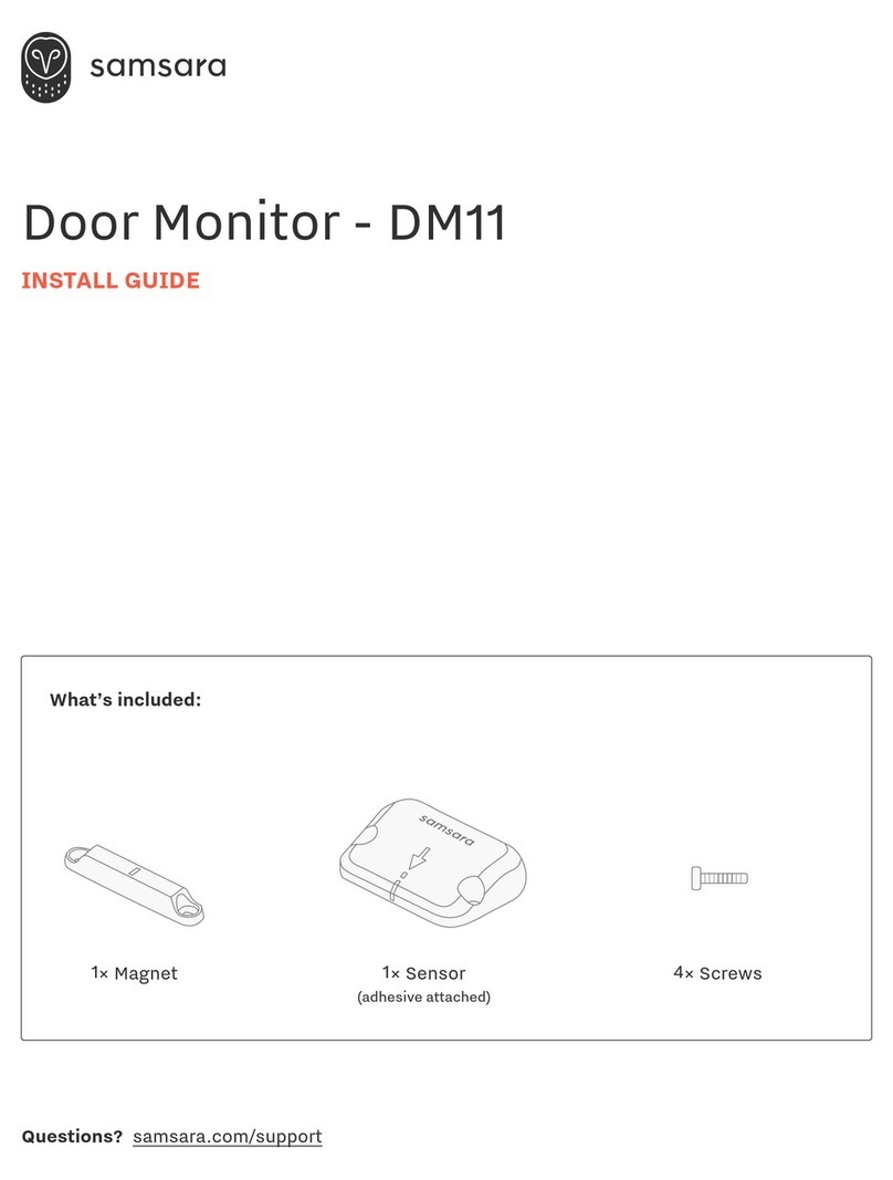Samsara DM11 install guide