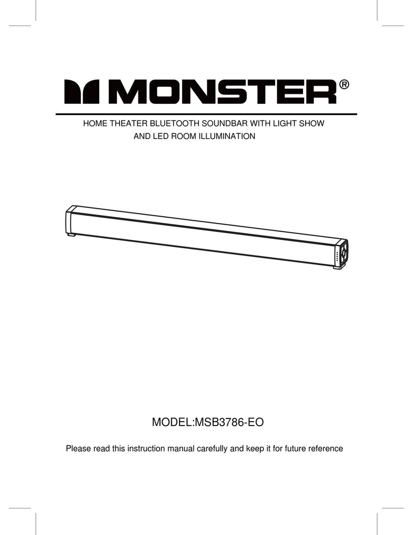 Monster MSB3786-EO User manual