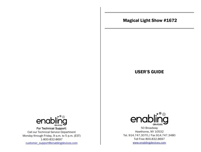 Enabling Devices 1672 User manual