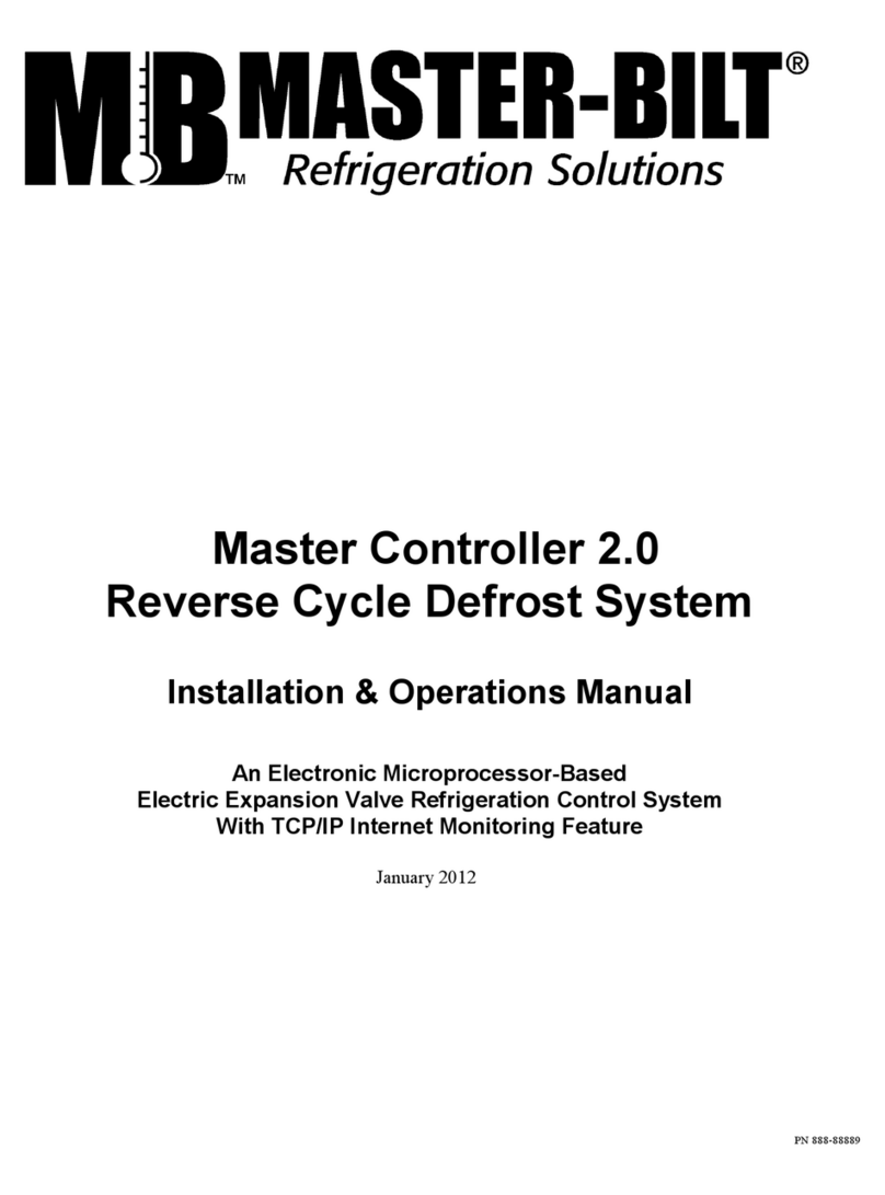 Master Bilt Master Controller 2.0 Installation & operation manual
