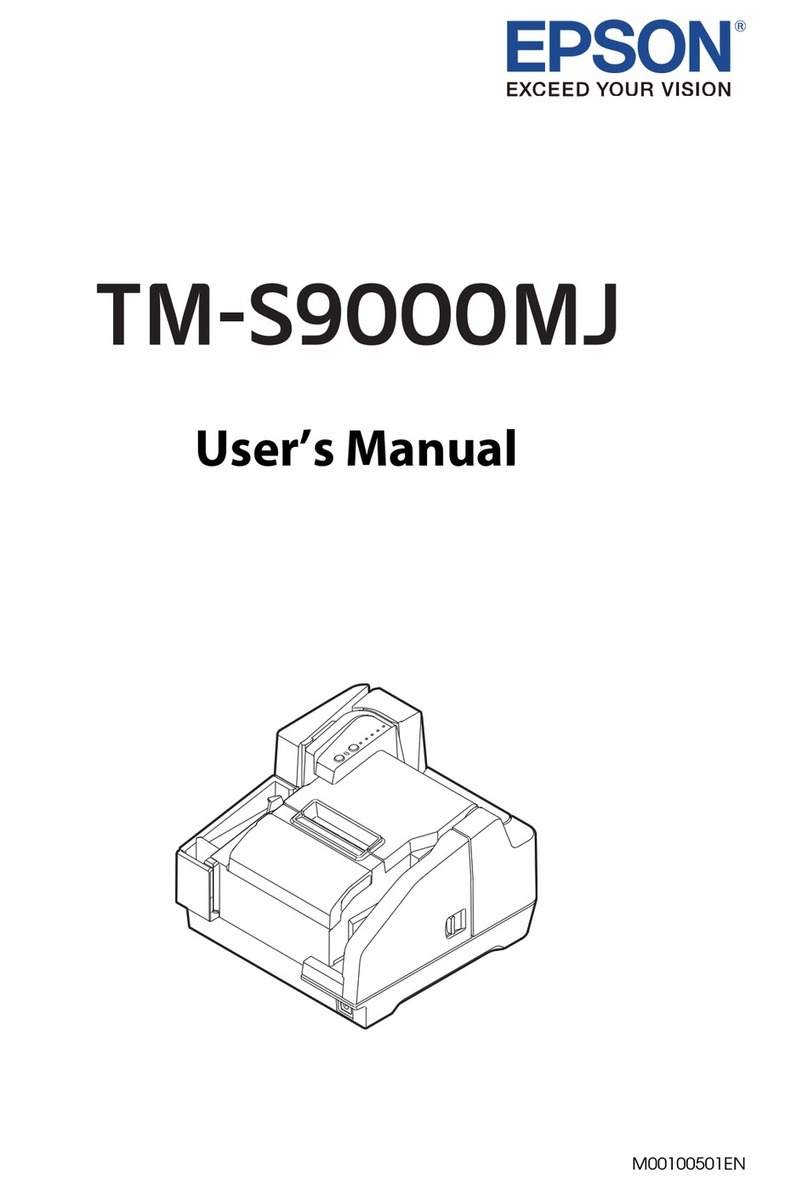 Epson TM-S9000MJ User manual