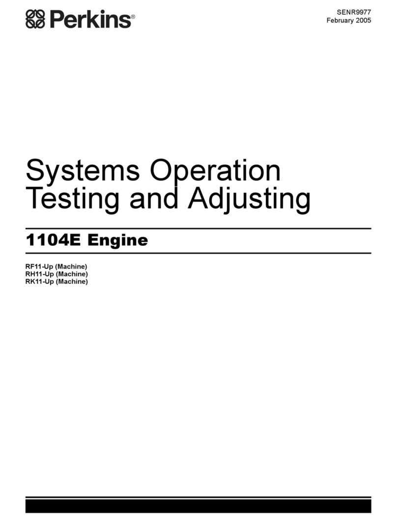 Perkins 1104E Series User manual