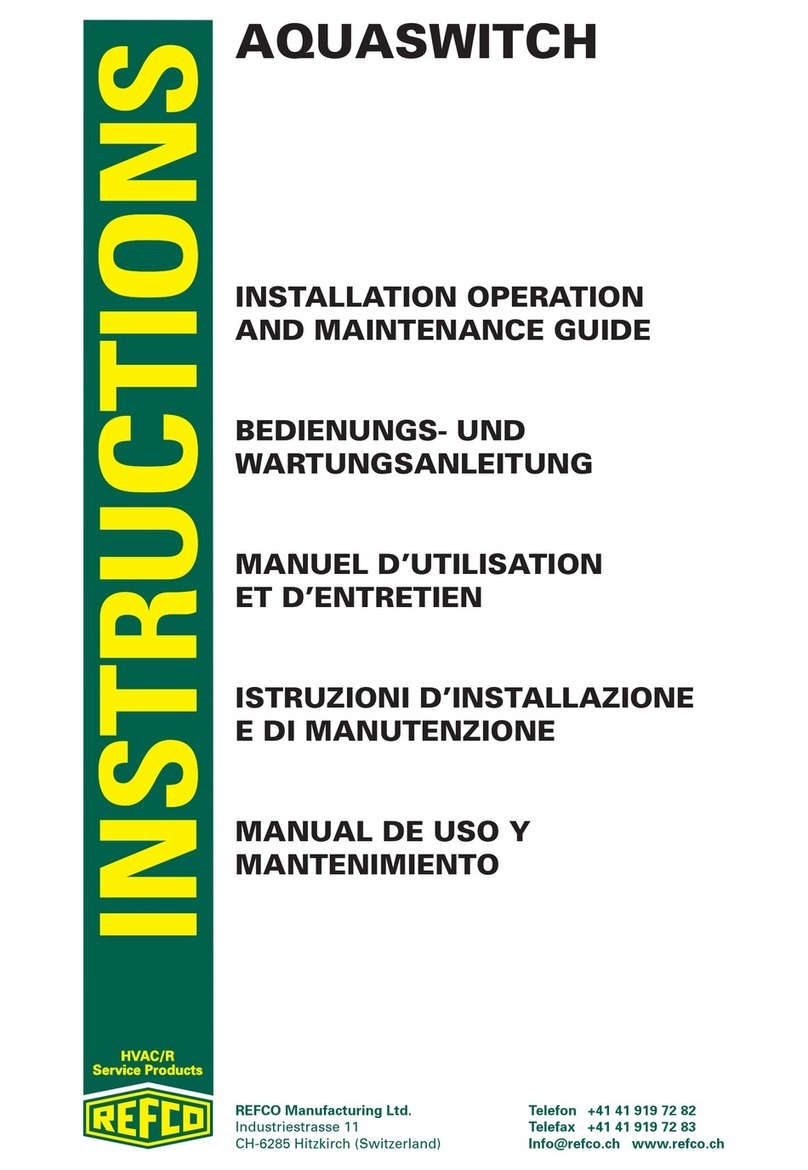 Refco AQUASWITCH Technical Document
