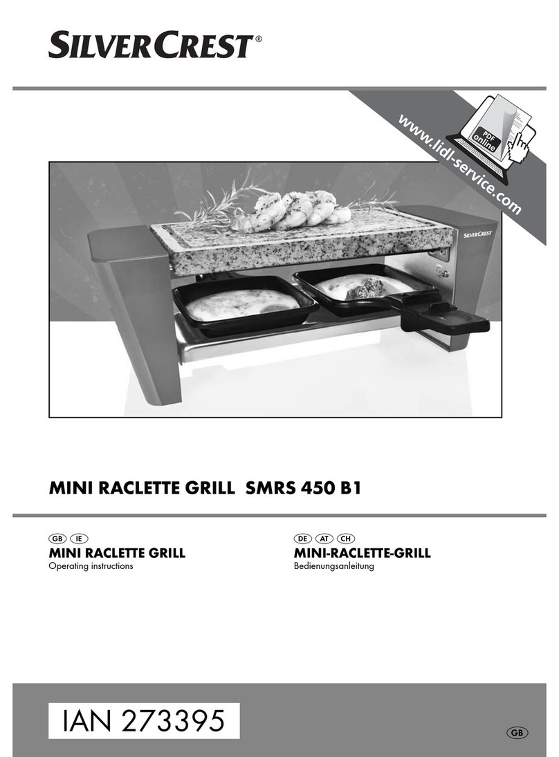Silvercrest SMRS 450 B1 operating instructions