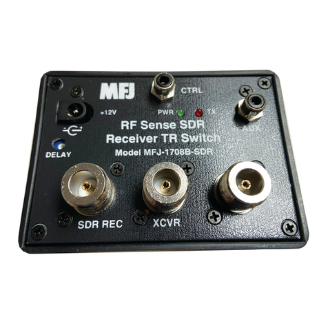 MFJ MFJ-1708B-SDR User manual