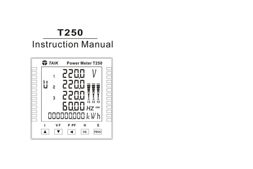 Taik T250 instruction manual