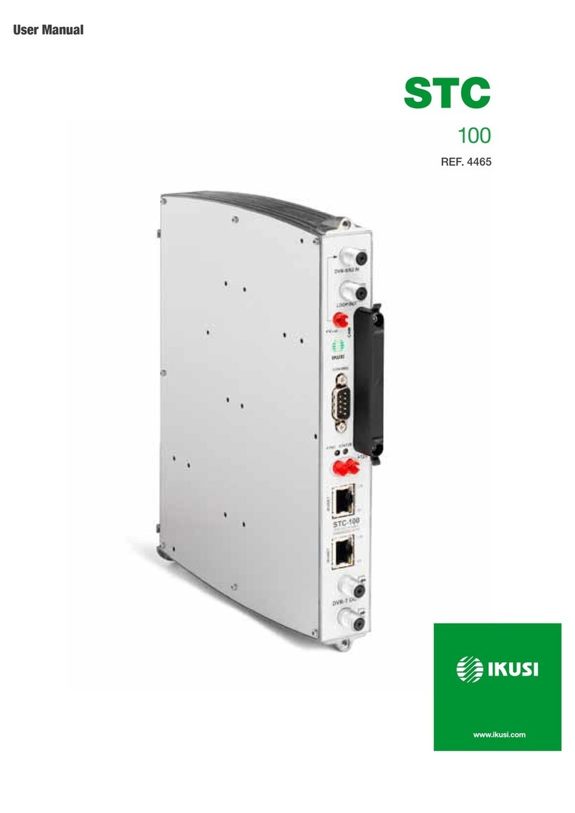 IKUSI STC 100 user manual