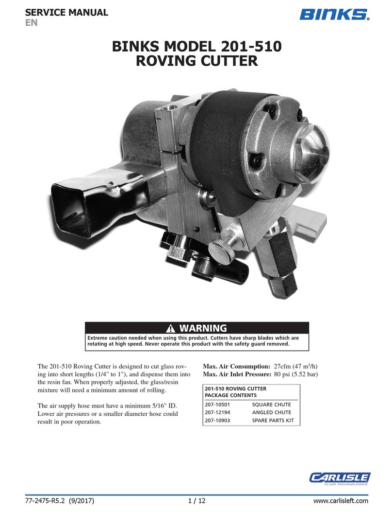 Binks 201-510 Service manual