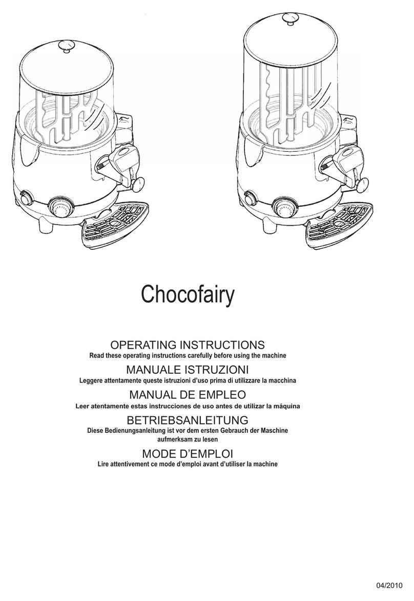 Adcraft HCD-5 operating instructions