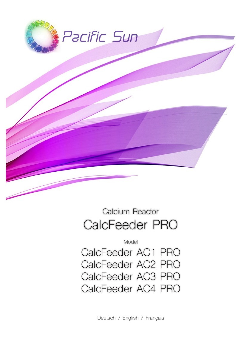 Pacific Sun CalcFeeder PRO user manual