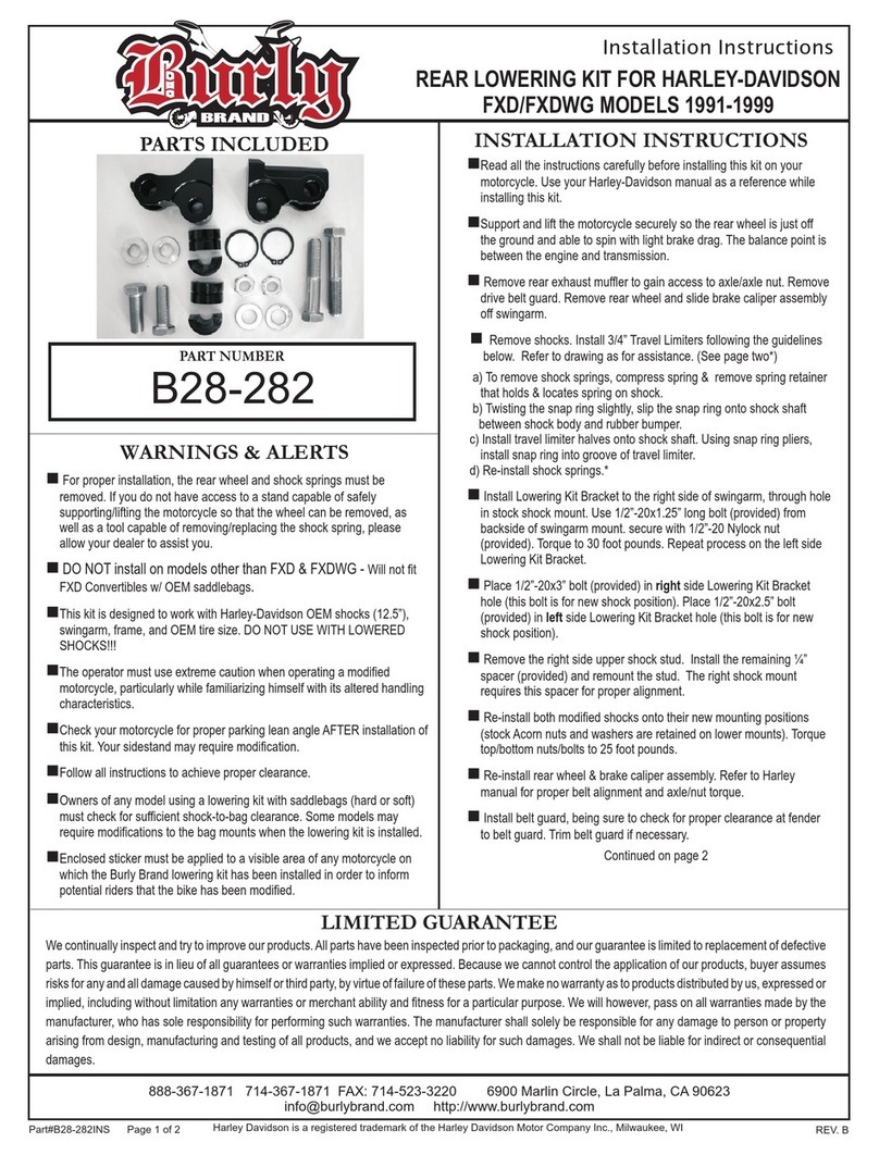 Burly B28-282 installation instructions
