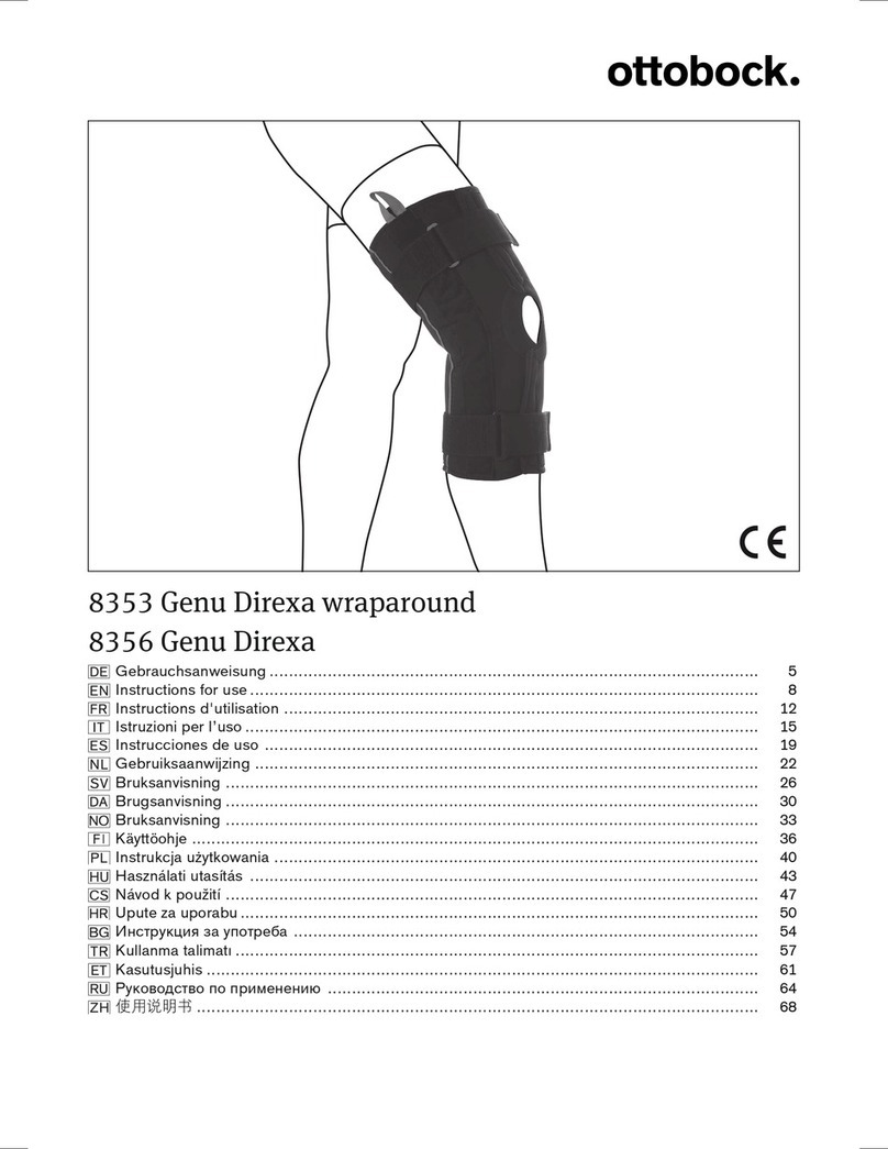 Otto Bock Genu Direxa 8356 Instructions for use