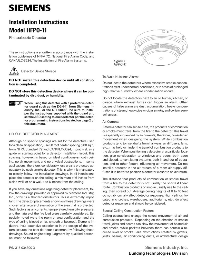Siemens HFPO-11 User manual Siemens HFPO-11 User manual
