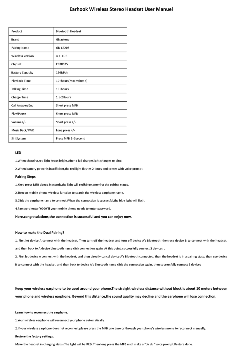 Gigastone GB-6420B user manual