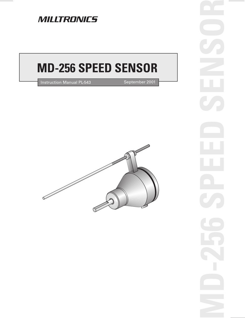 Milltronics MD-256 instruction manual