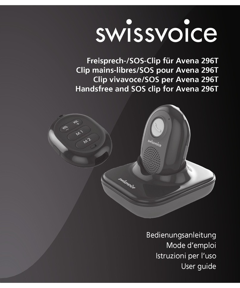 Swissvoice Avena 296T user guide