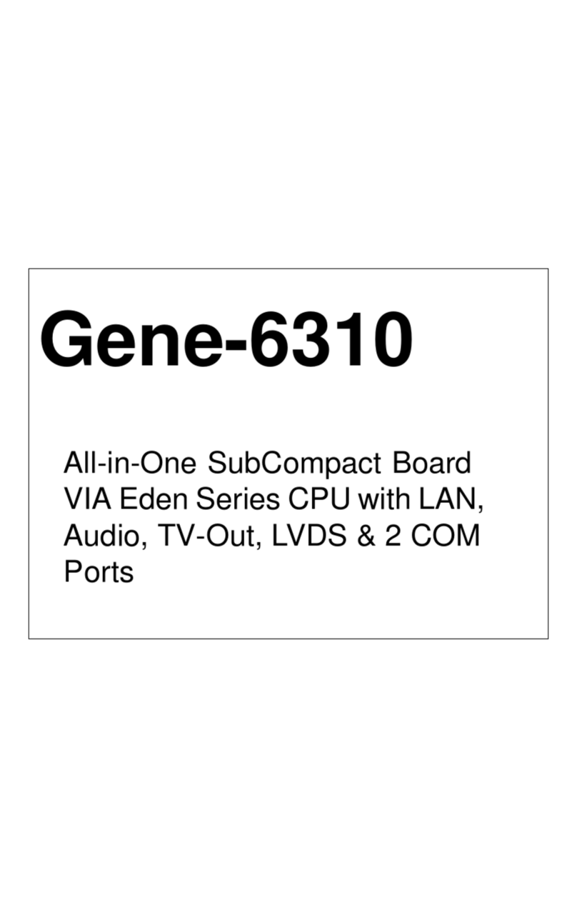 Aaeon VIA Eden Series user manual