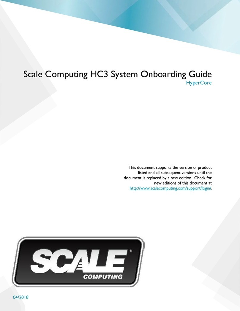 Scale Computing HC3 User manual