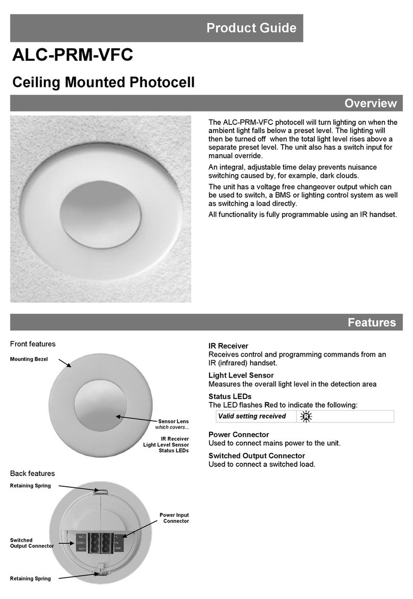 C.P. Electronics ALC-PRM-VFC User manual