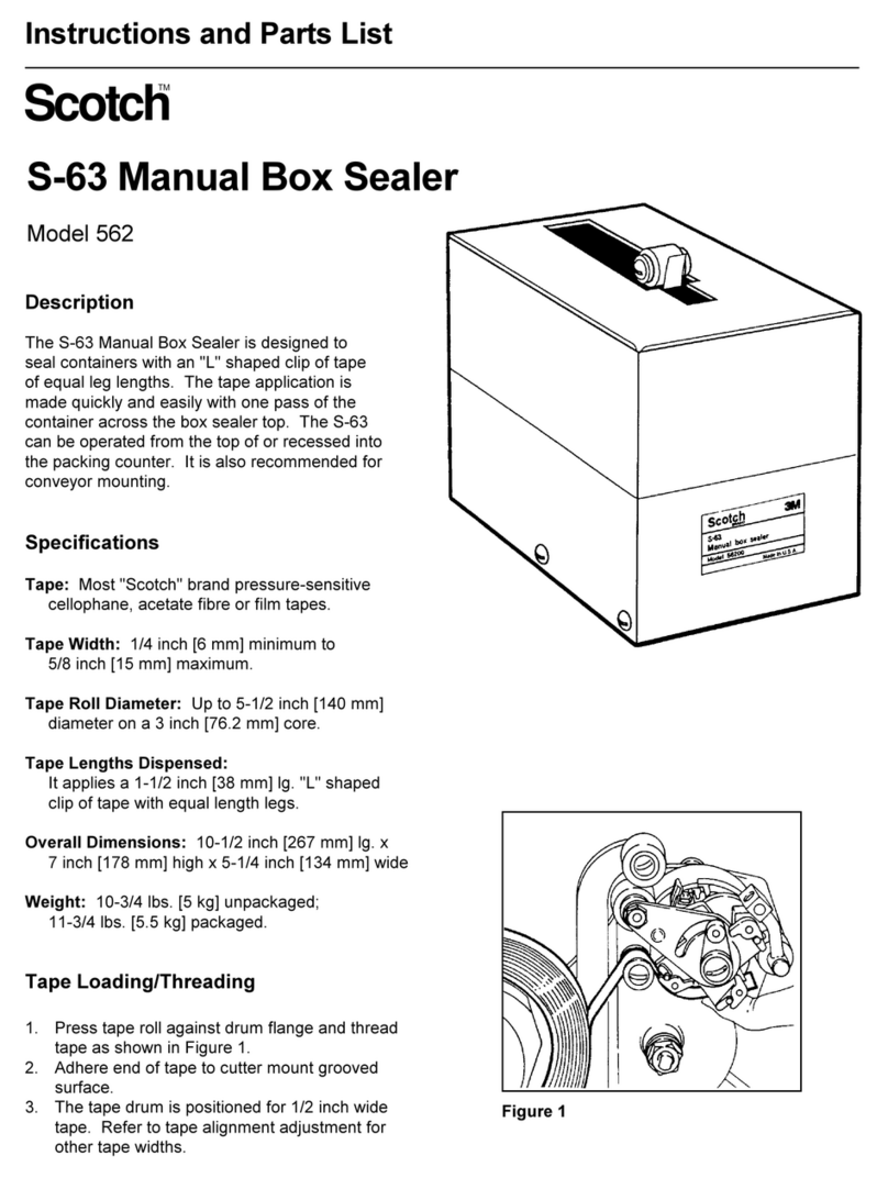 3M 562 Instructions and parts list
